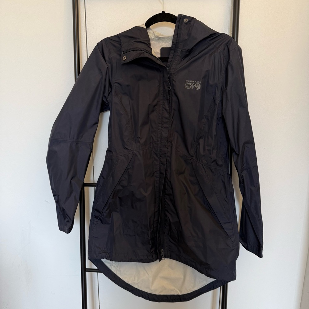 Dark Blue Rain Jacket mountain Hardware SMALL